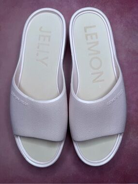 Lemon Jelly Sunny Light Pink Platform Sandals